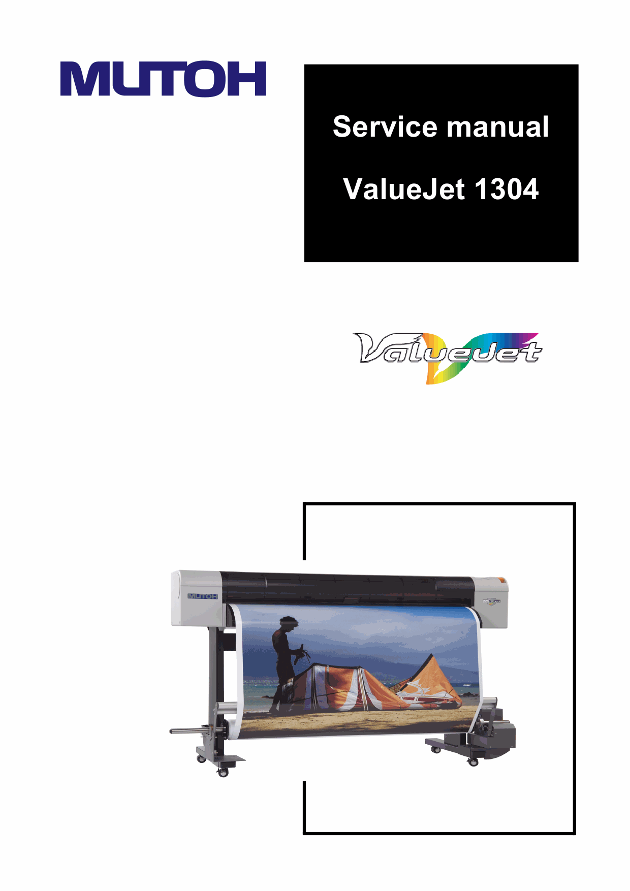 MUTOH ValueJet VJ 1304 Service Manual-1